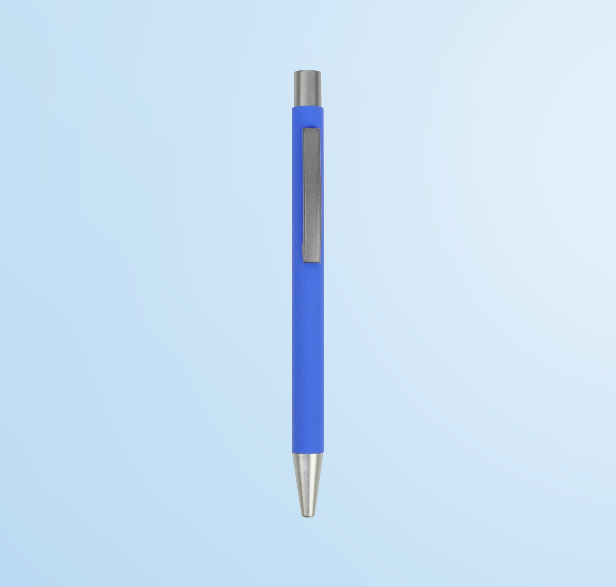 Accurate - Silicon Coated Metal Pen, Blue