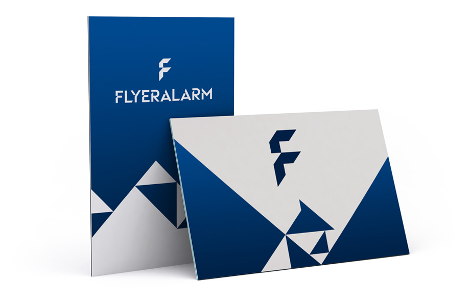 Business cards made from white multilayer