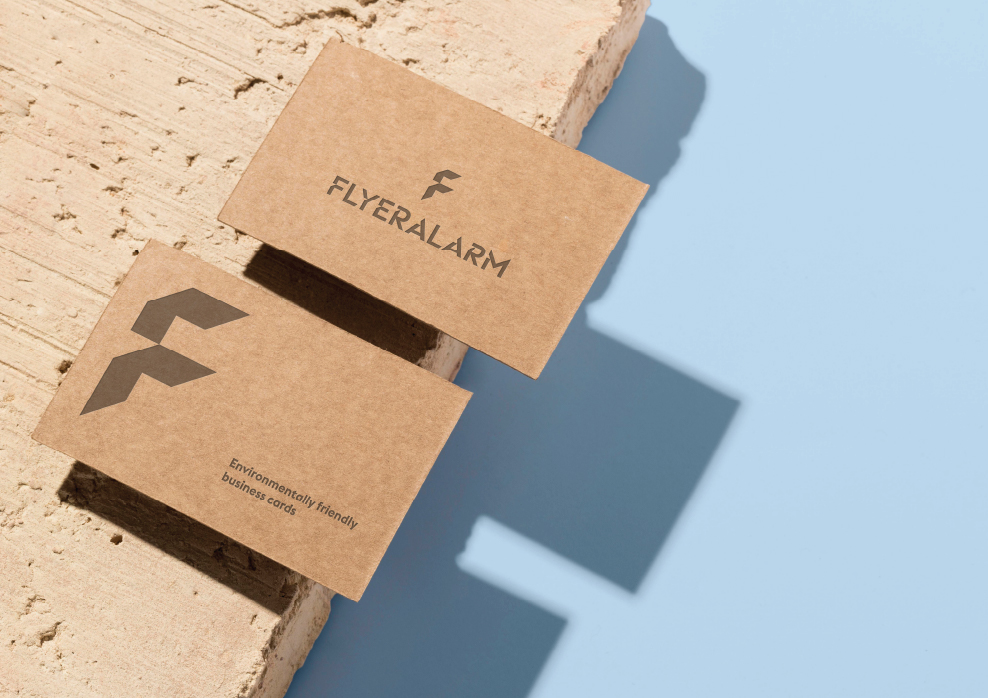 Environmentally friendly business cards