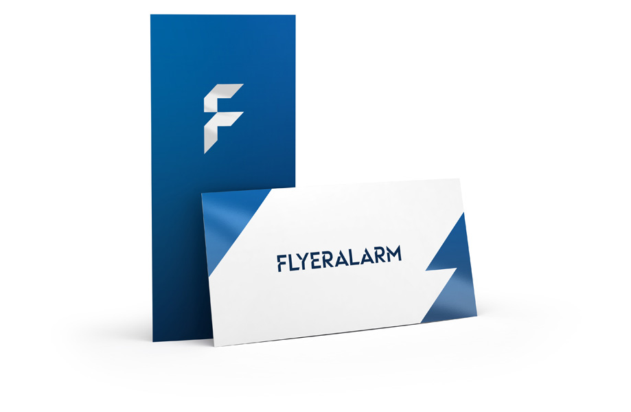 Flyers with finish