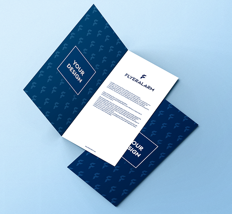 Single Fold Leaflet