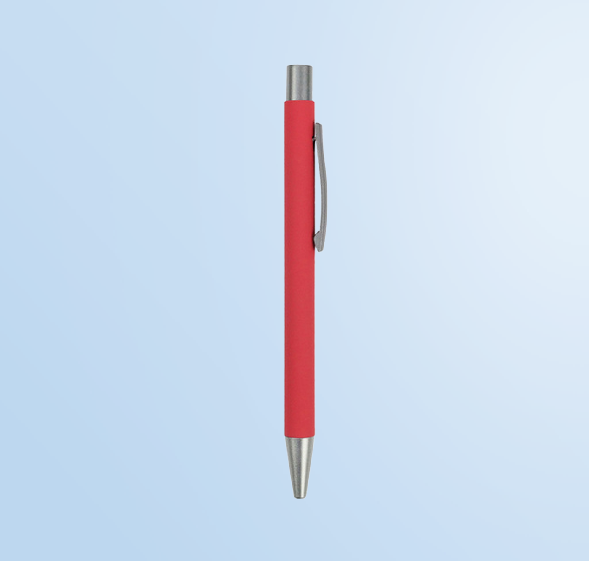 Aoife - Silicon Coated Metal Pen - Red