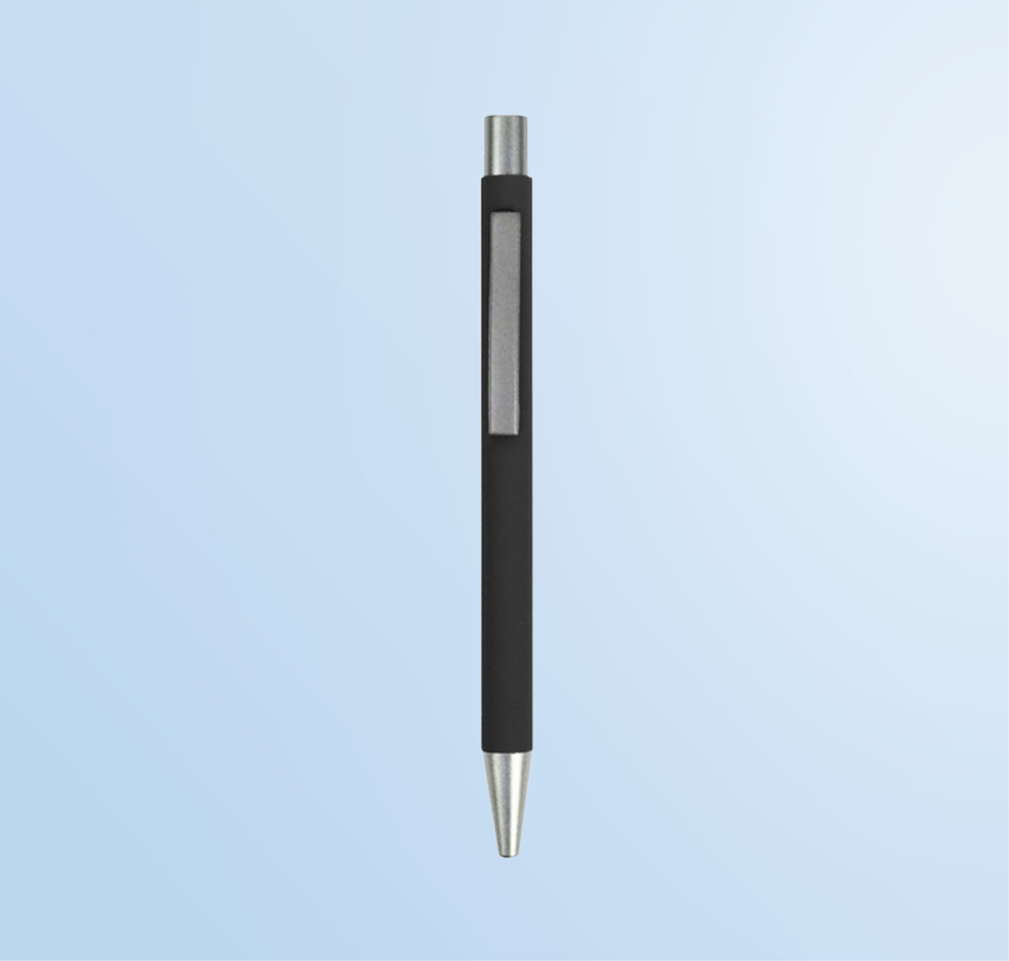 Aoife - Silicon Coated Metal Pen - Black