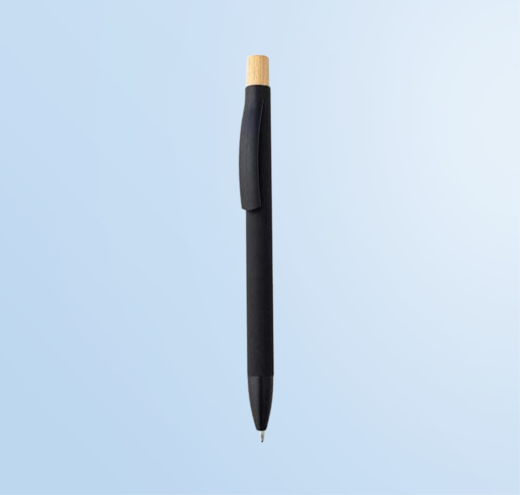 BOLT - Aluminium Push Action Ballpen - Black