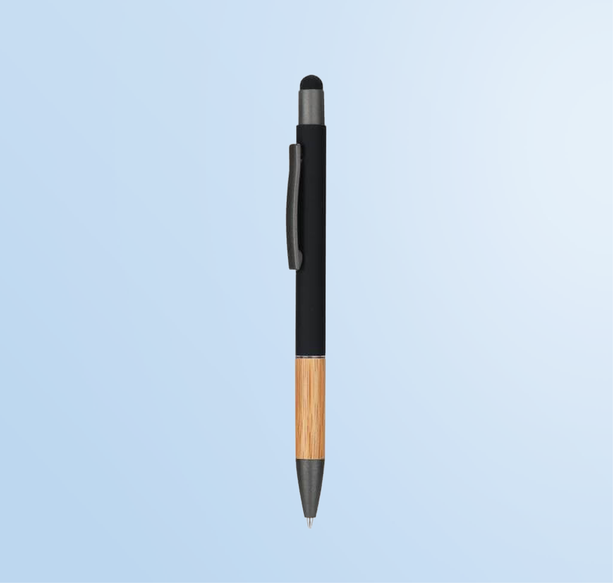 AYTOS - Metal Stylus Pen with Bamboo Grip - Black