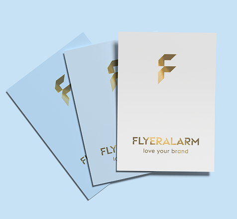Flyers with finish