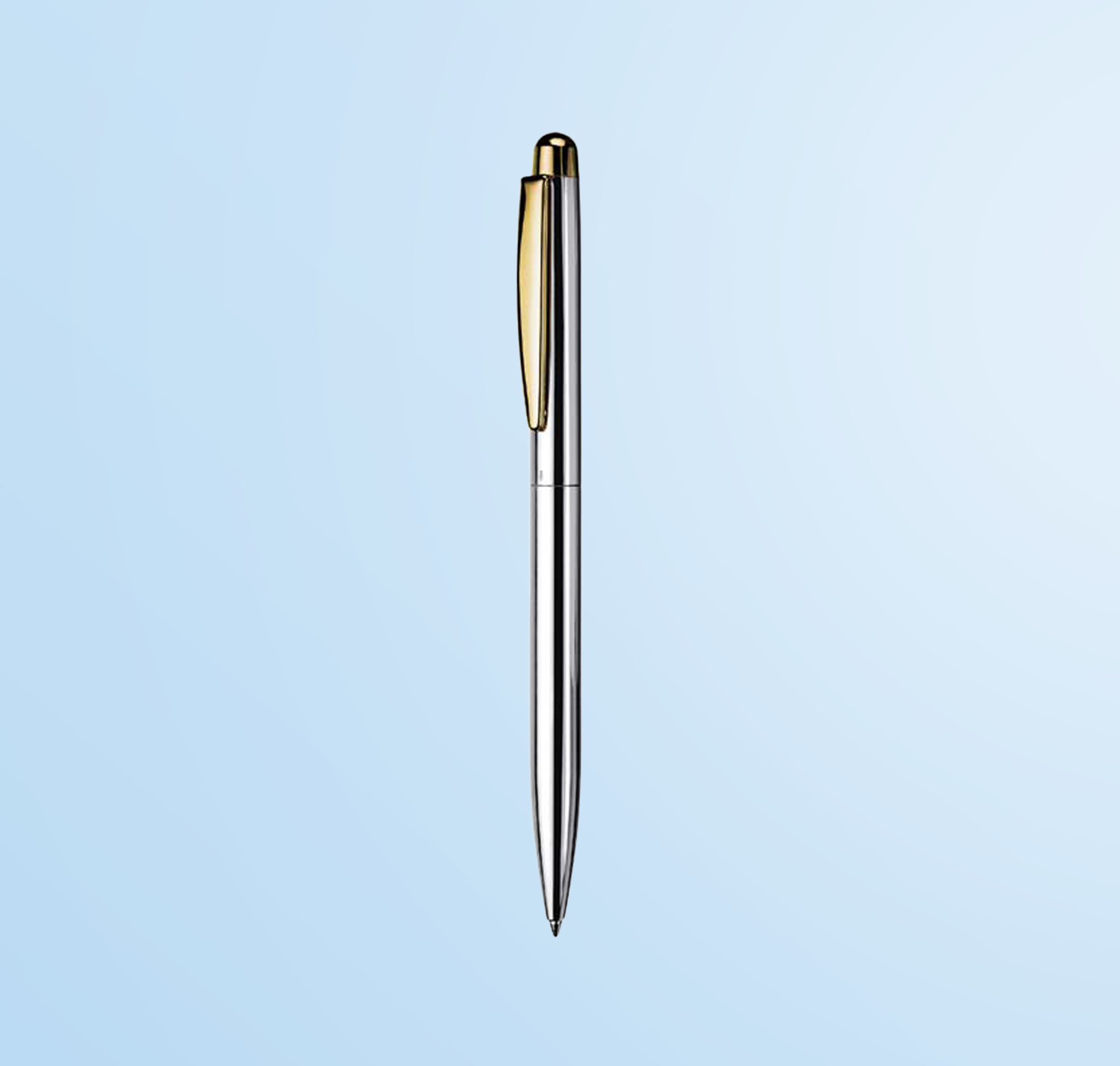 OTTO HUTT Ballpoint Pen With Gold Plated Fittings