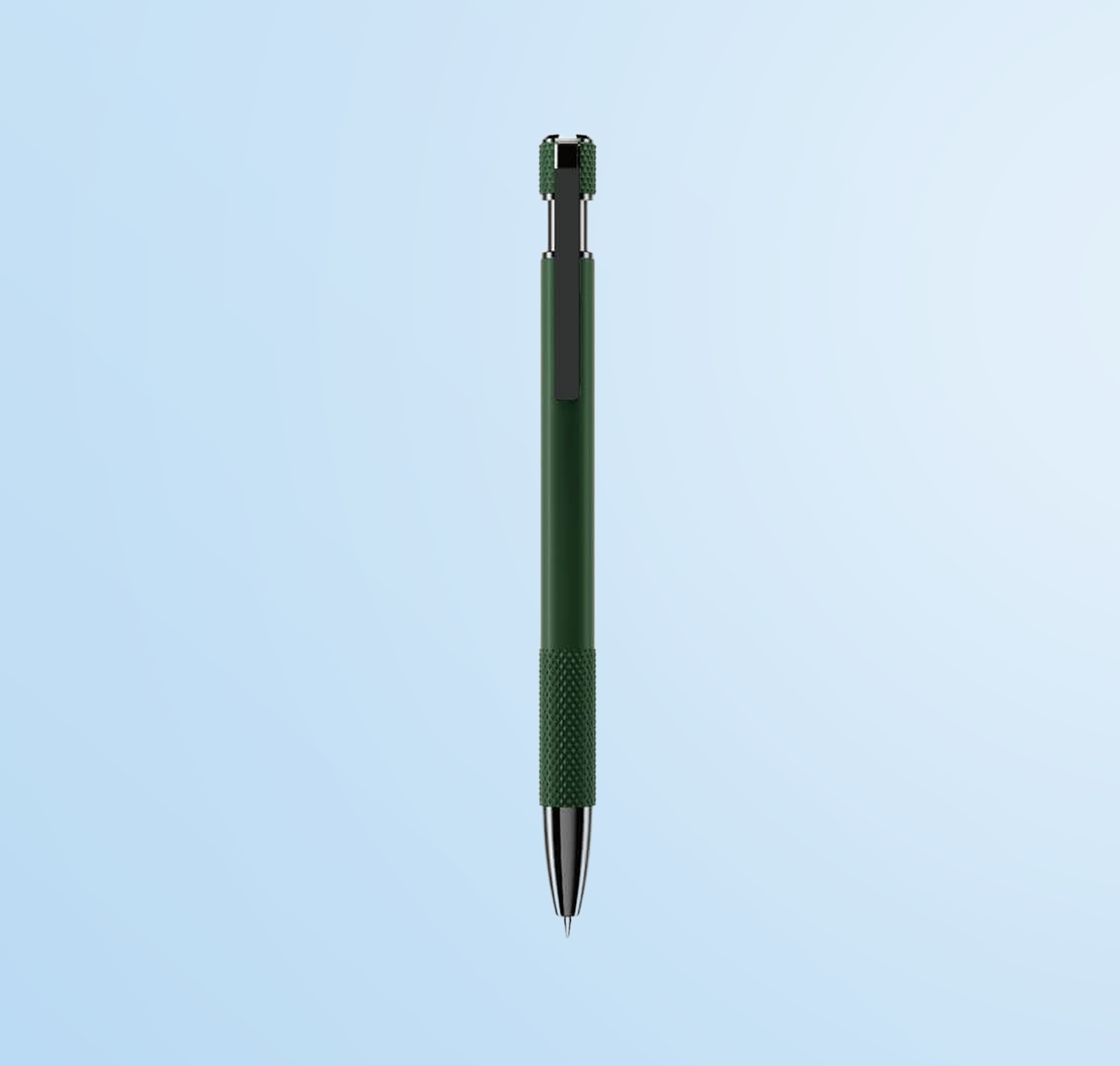 PILA - Recycled Aluminium Ballpoint Pen - Green