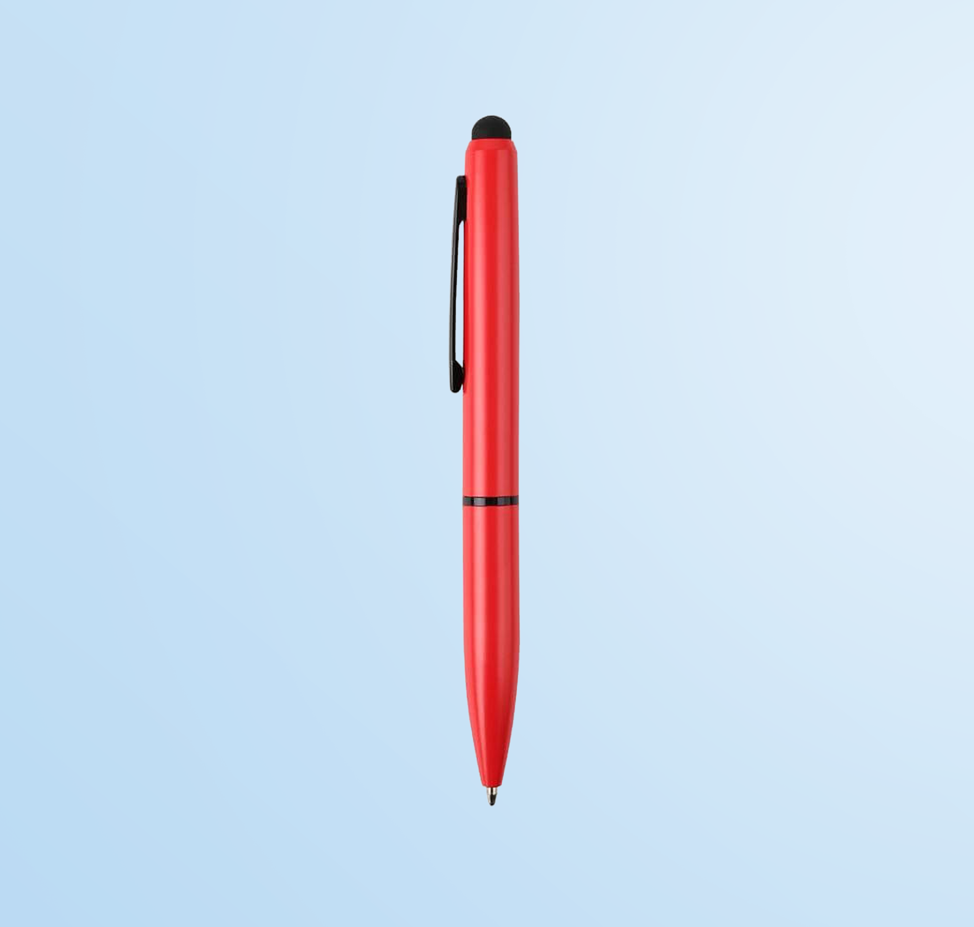 SVEN - Metal Ballpoint Pen with Stylus - Red