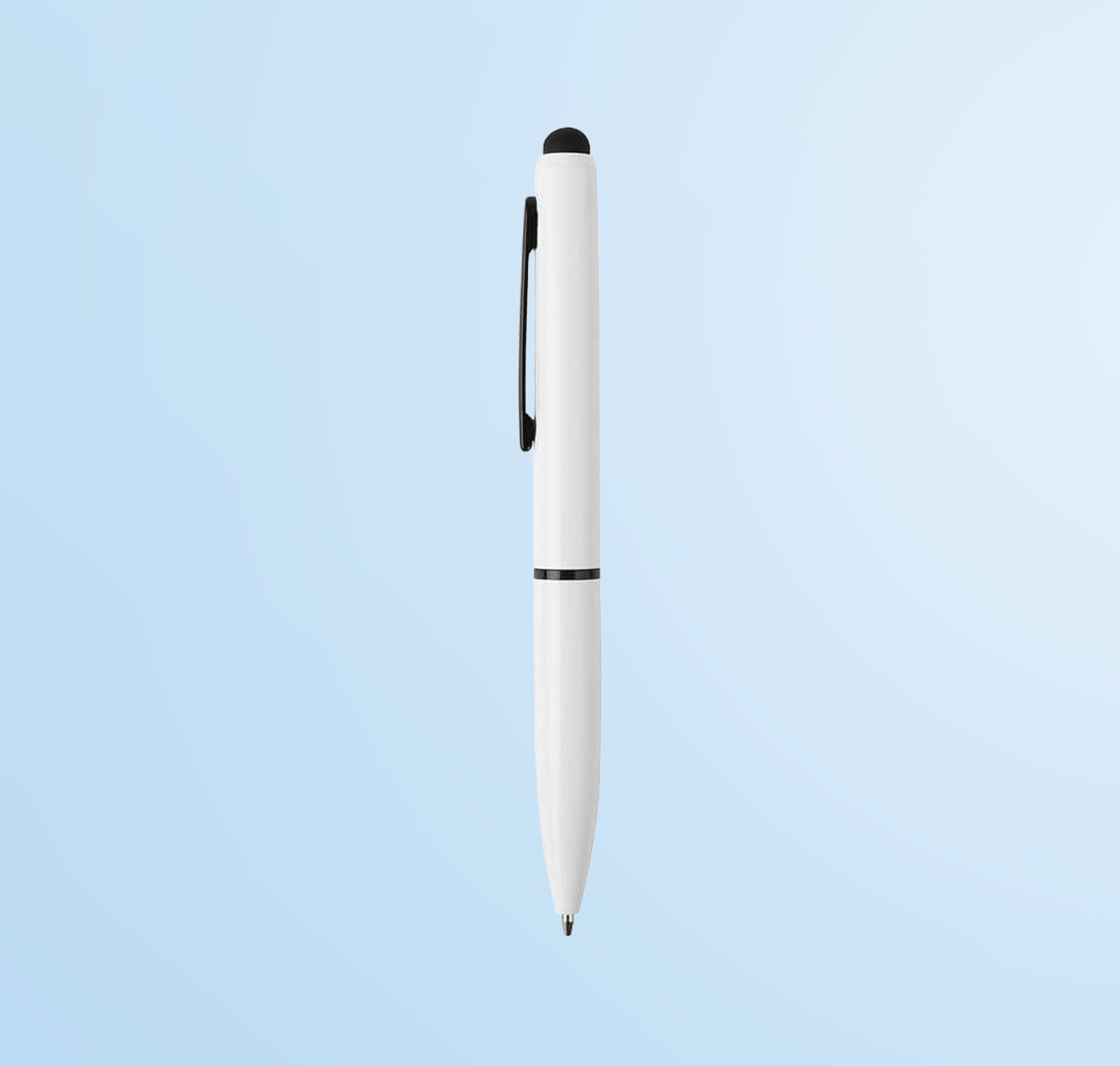 SVEN - Metal Ballpoint Pen with Stylus - White