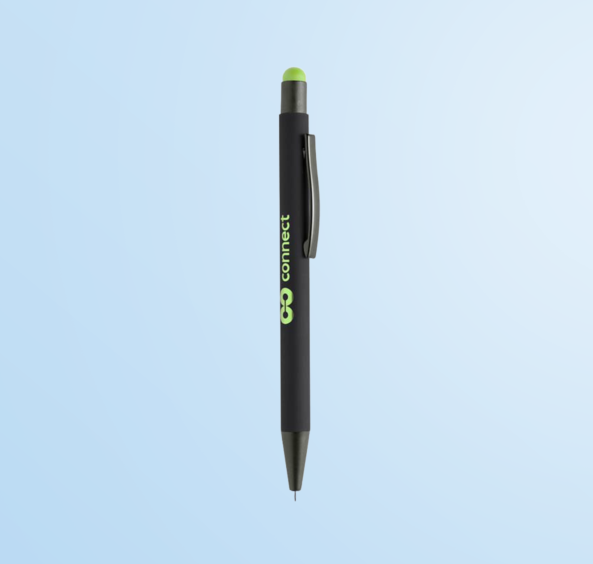 VOJENS - Giftology Metal Soft-touch Ballpen with Stylus - Green