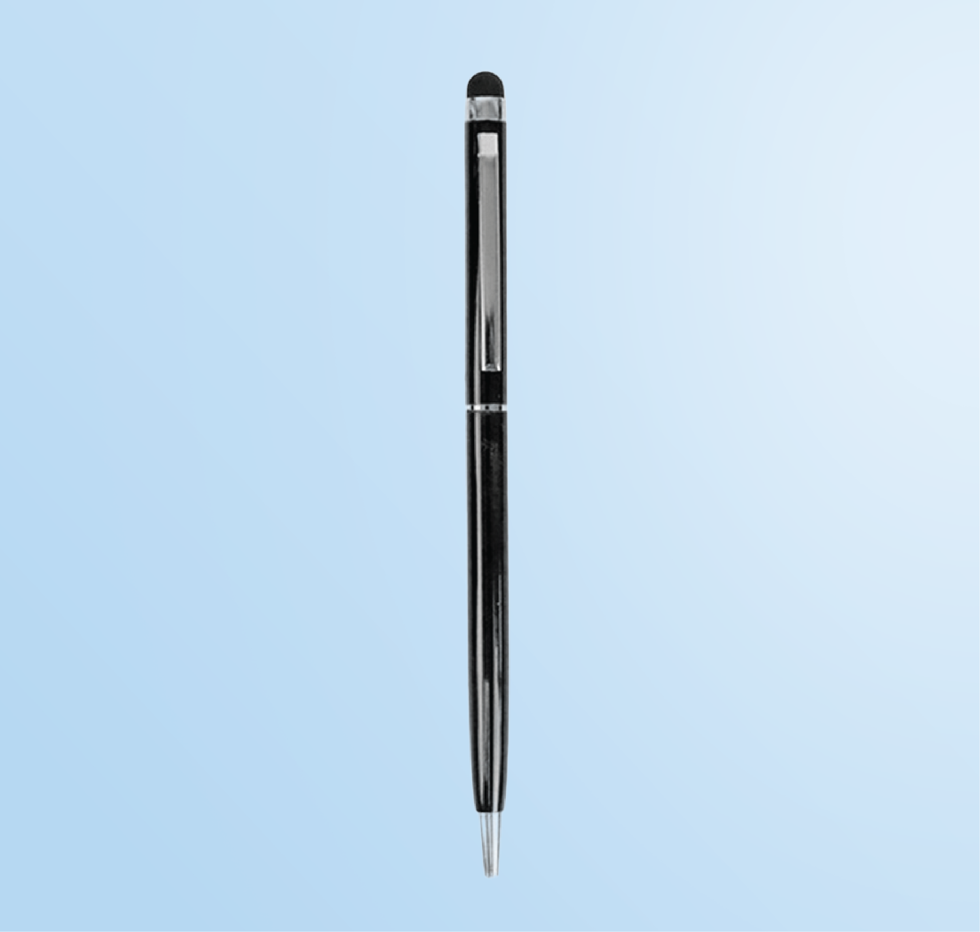 Slim Metal Pen with Stylus