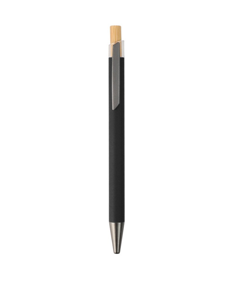 Ball Pen with Bamboo Button