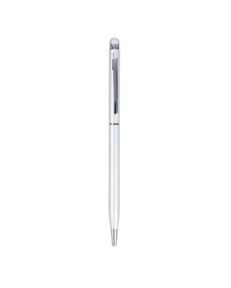 Slim Metal Pen with Stylus