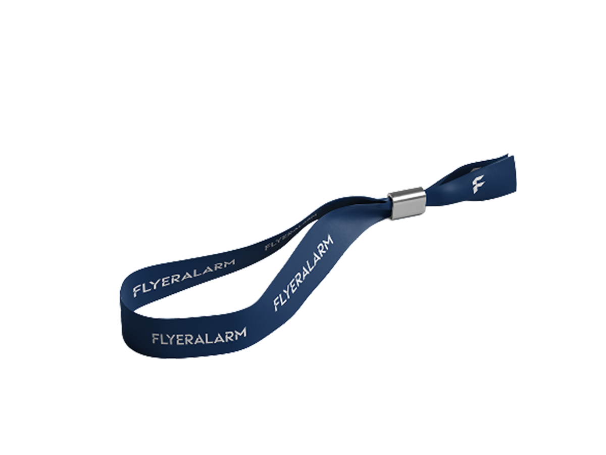 Fabric wrist bands, woven