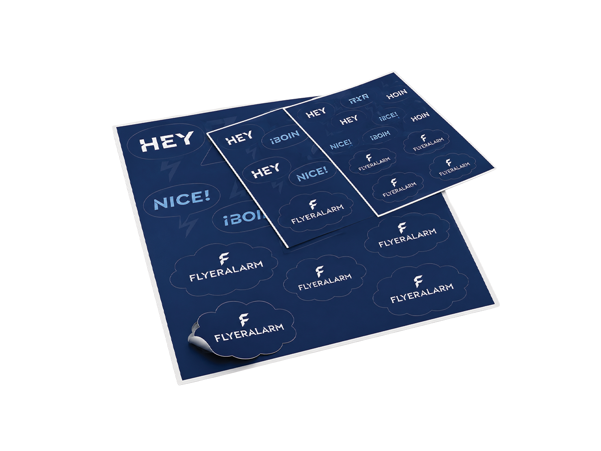Labels on sheets