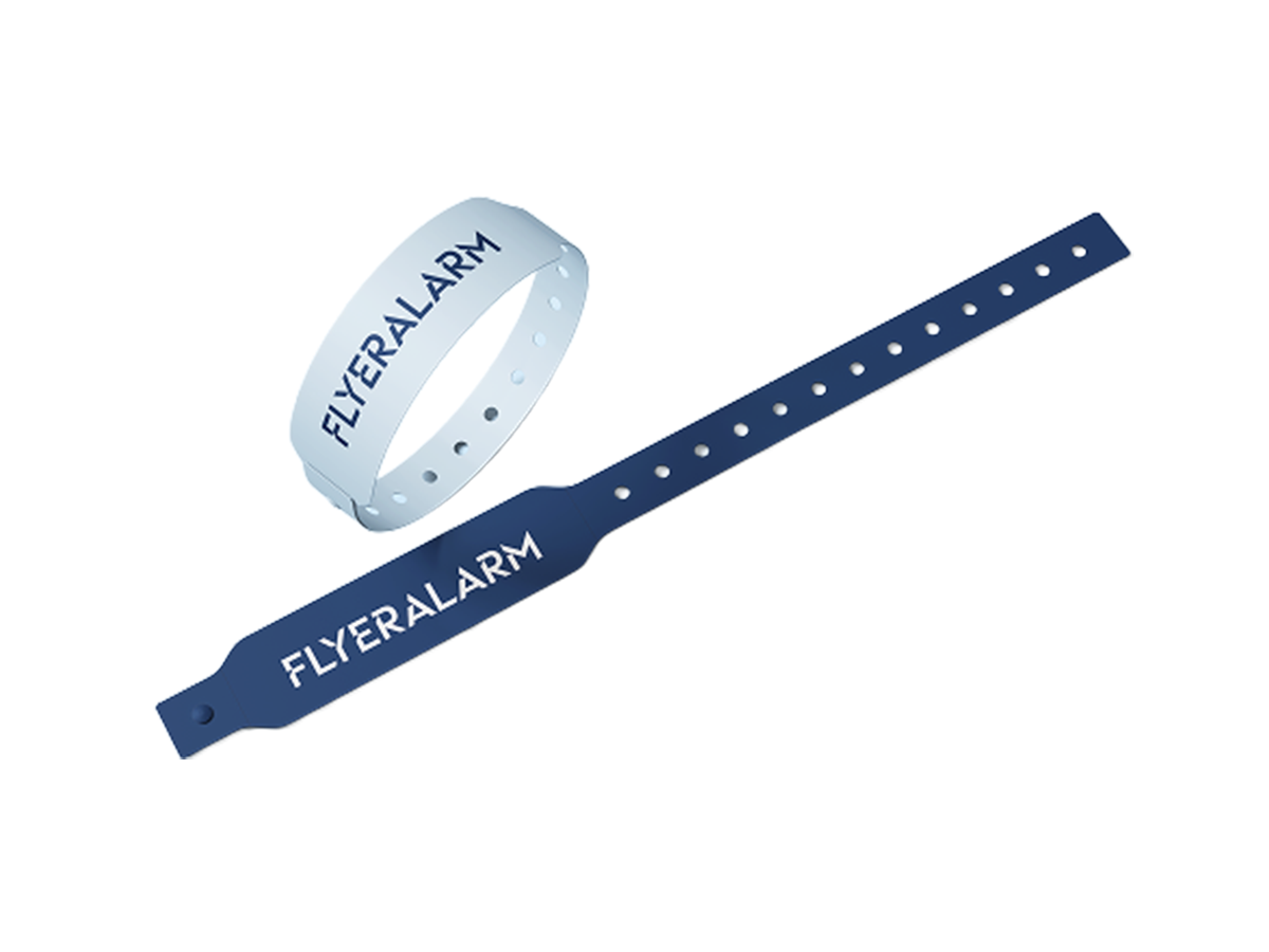 Vinyl wrist bands